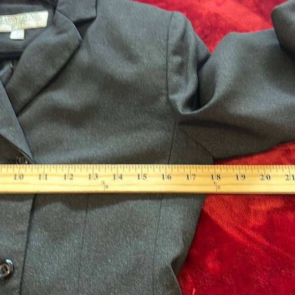 Larry Levine Double Breasted Pant Suit Women’s Blazer Jacket Size 4 - Picture 5 of 10